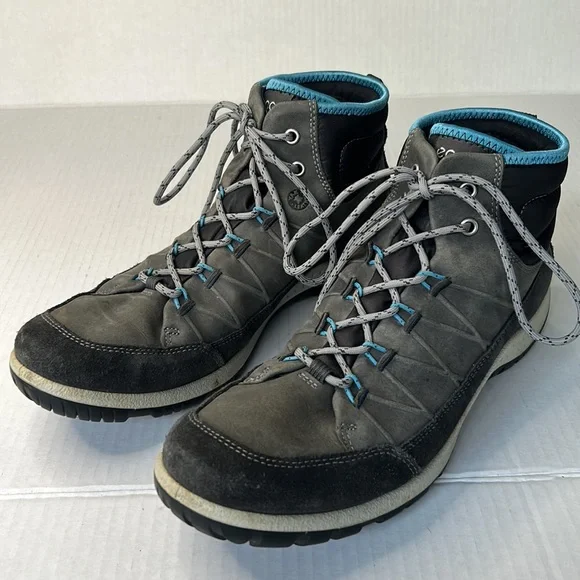 ECCO Yak Gore-Tex Women’s Size EU 41 Gray Lace-Up Hiking Boots - Picture 3 of 11